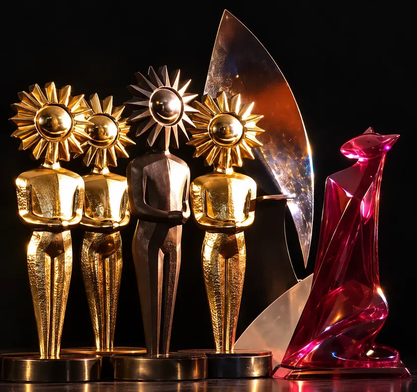 Troféus e prêmios recebidos pela Cinema 8 16 35